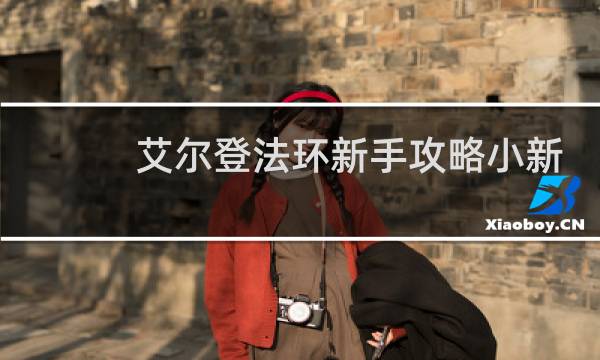 艾尔登法环新手攻略小新