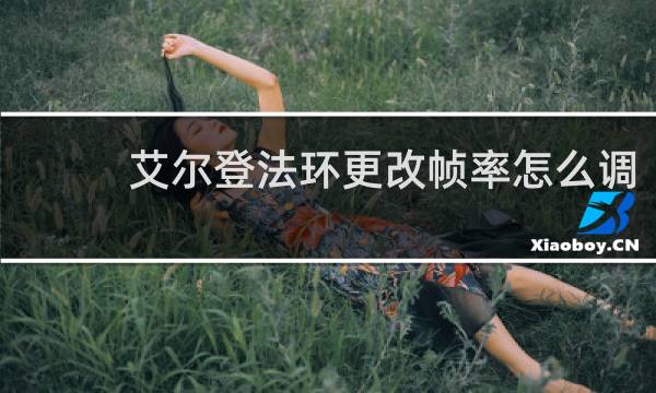 艾尔登法环更改帧率怎么调