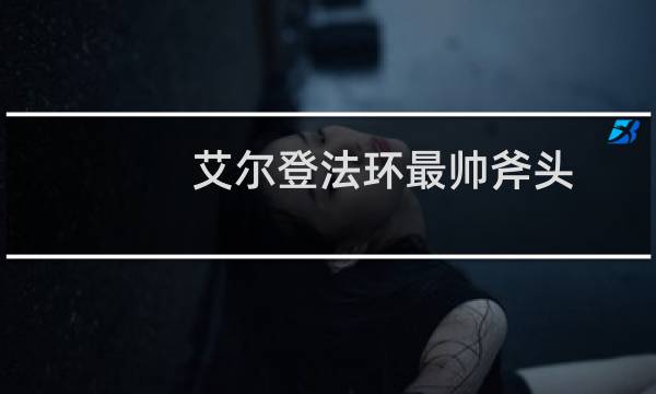艾尔登法环最帅斧头