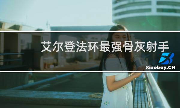 艾尔登法环最强骨灰射手