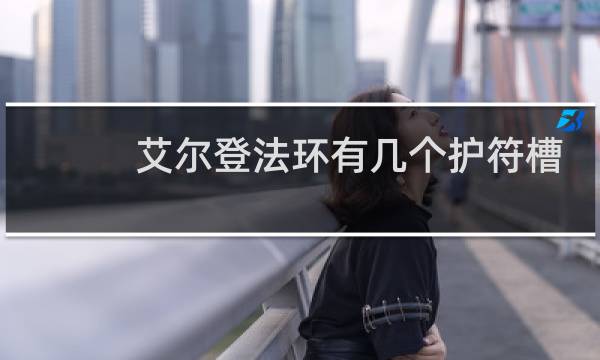 艾尔登法环有几个护符槽