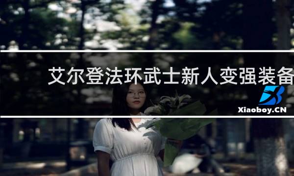 艾尔登法环武士新人变强装备