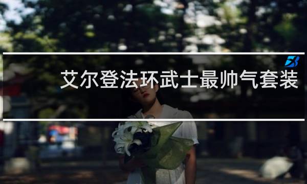 艾尔登法环武士最帅气套装