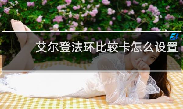 艾尔登法环比较卡怎么设置