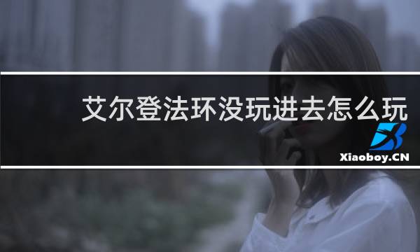 艾尔登法环没玩进去怎么玩