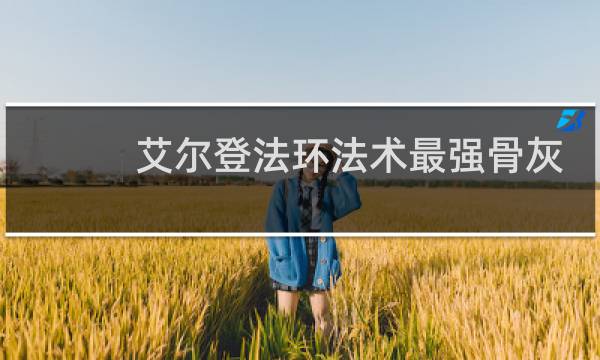 艾尔登法环法术最强骨灰