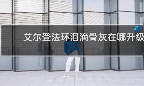 艾尔登法环泪滴骨灰在哪升级