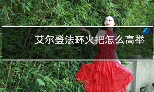 艾尔登法环火把怎么高举