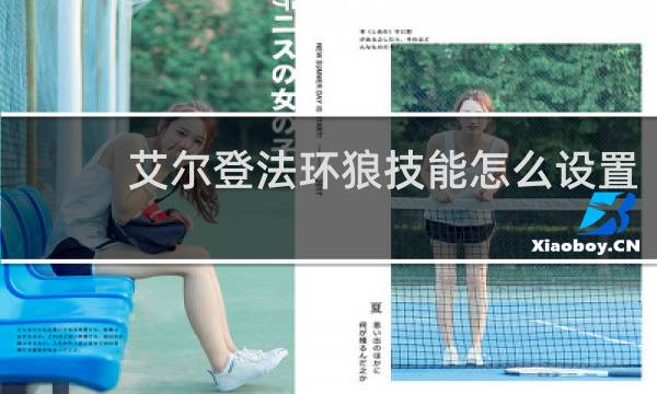 艾尔登法环狼技能怎么设置