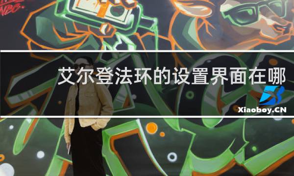艾尔登法环的设置界面在哪