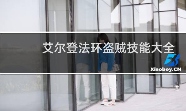 艾尔登法环盗贼技能大全