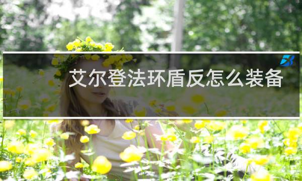 艾尔登法环盾反怎么装备