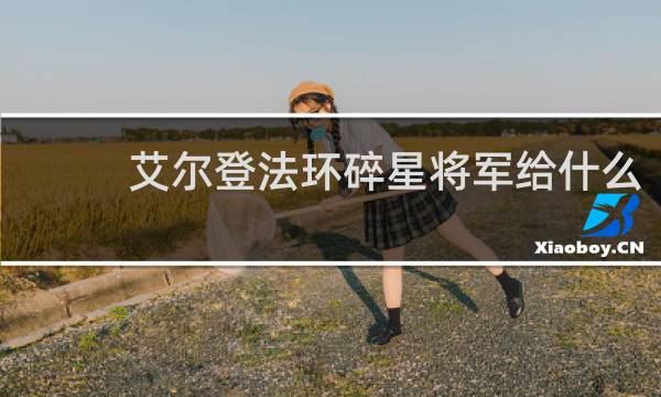 艾尔登法环碎星将军给什么