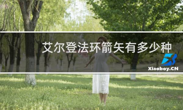 艾尔登法环箭矢有多少种