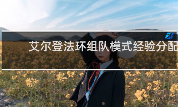 艾尔登法环组队模式经验分配