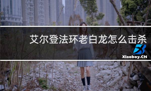 艾尔登法环老白龙怎么击杀