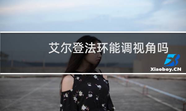 艾尔登法环能调视角吗