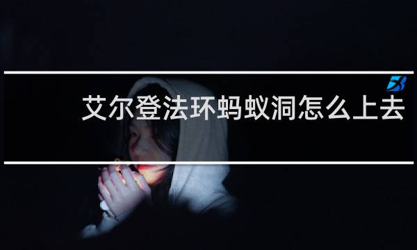 艾尔登法环蚂蚁洞怎么上去