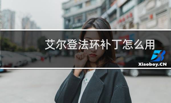 艾尔登法环补丁怎么用