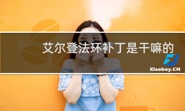 艾尔登法环补丁是干嘛的