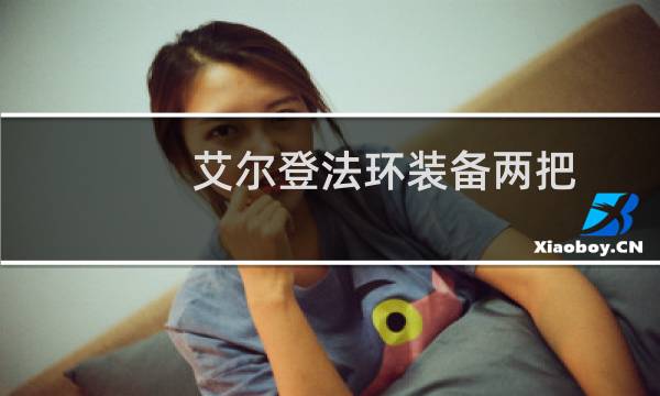 艾尔登法环装备两把