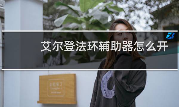 艾尔登法环辅助器怎么开