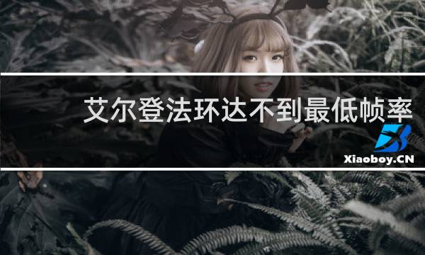 艾尔登法环达不到最低帧率