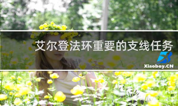艾尔登法环重要的支线任务