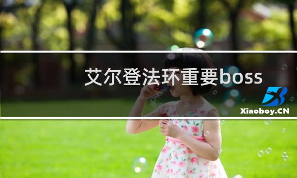 艾尔登法环重要boss
