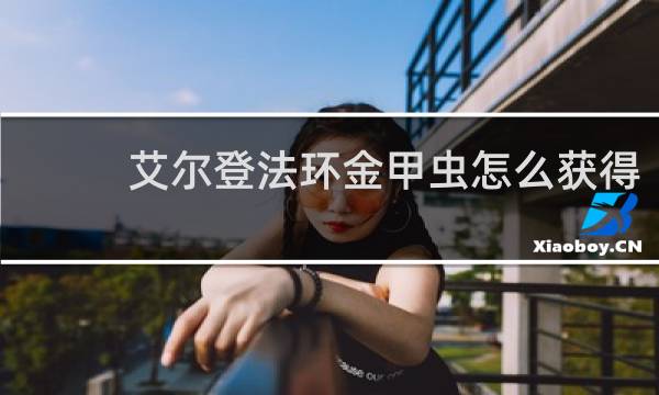 艾尔登法环金甲虫怎么获得