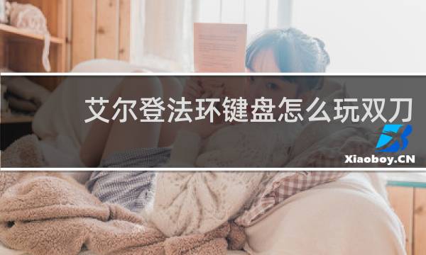 艾尔登法环键盘怎么玩双刀