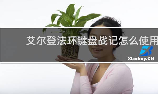 艾尔登法环键盘战记怎么使用