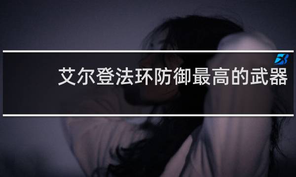 艾尔登法环防御最高的武器