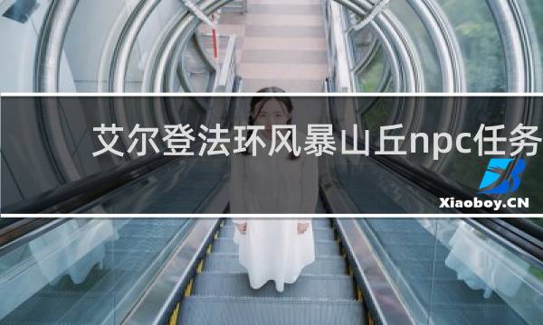 艾尔登法环风暴山丘npc任务