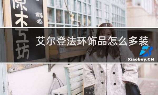 艾尔登法环饰品怎么多装