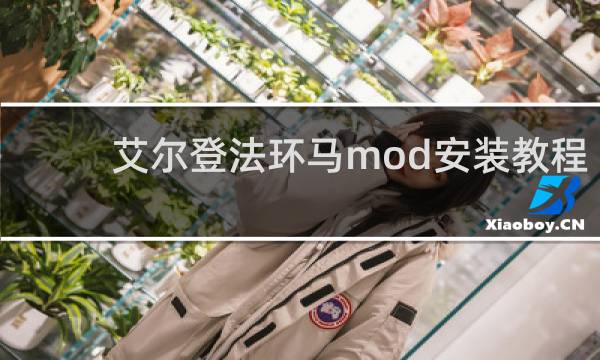 艾尔登法环马mod安装教程