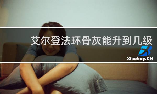 艾尔登法环骨灰能升到几级
