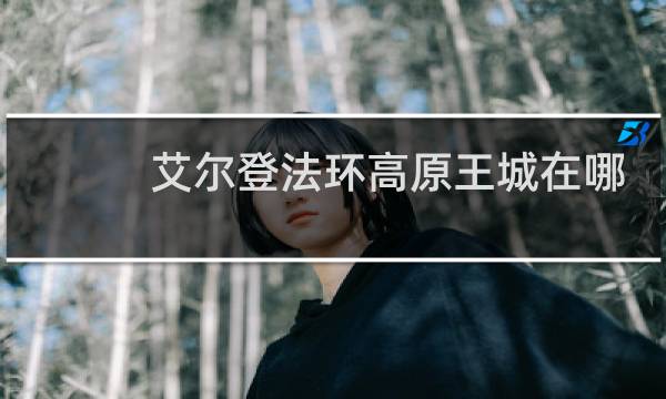 艾尔登法环高原王城在哪