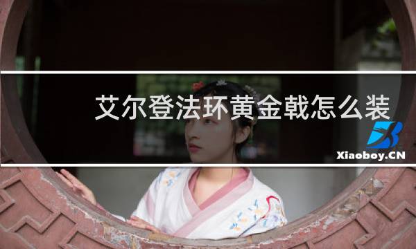 艾尔登法环黄金戟怎么装