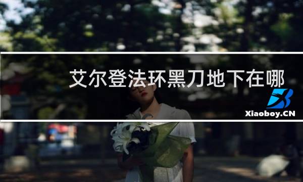 艾尔登法环黑刀地下在哪