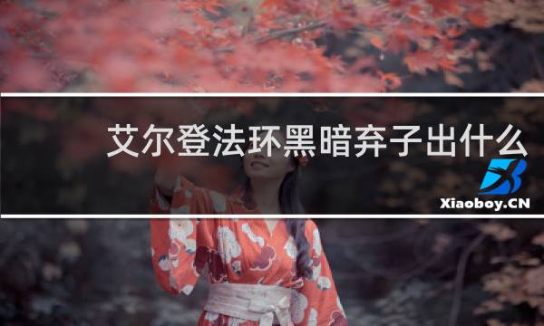 艾尔登法环黑暗弃子出什么