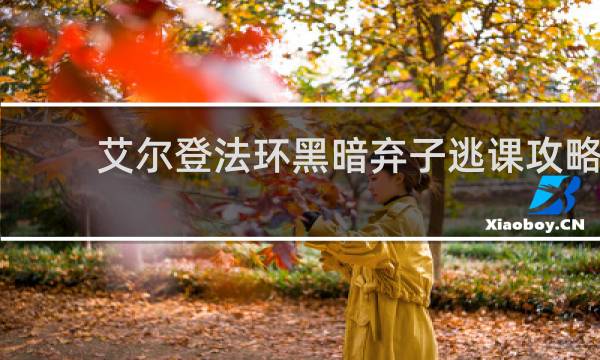 艾尔登法环黑暗弃子逃课攻略