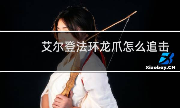 艾尔登法环龙爪怎么追击