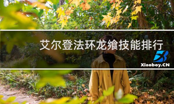 艾尔登法环龙飨技能排行