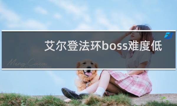 艾尔登法环boss难度低