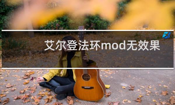 艾尔登法环mod无效果