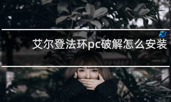 艾尔登法环pc破解怎么安装