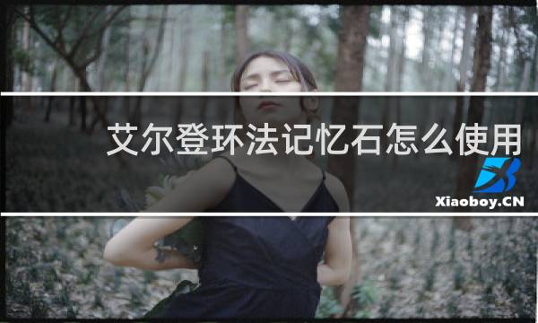 艾尔登环法记忆石怎么使用