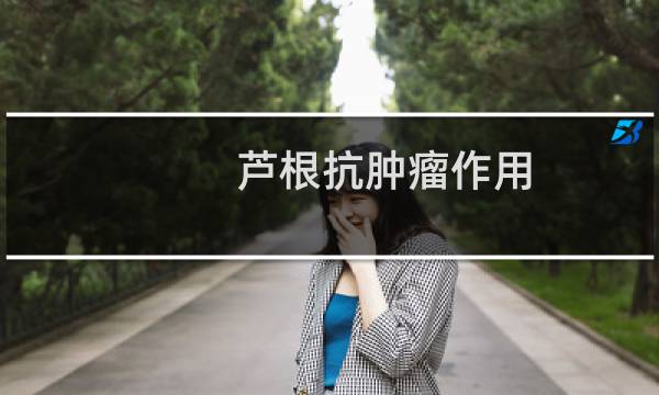 芦根抗肿瘤作用