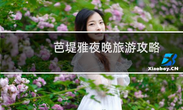 芭堤雅夜晚旅游攻略
